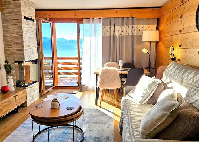 Bel Alpin Avec Vue Imprenable Lägenhet